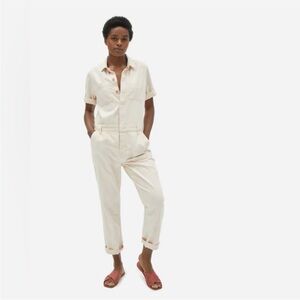 The Supersoft Jean Coverall - Cream
